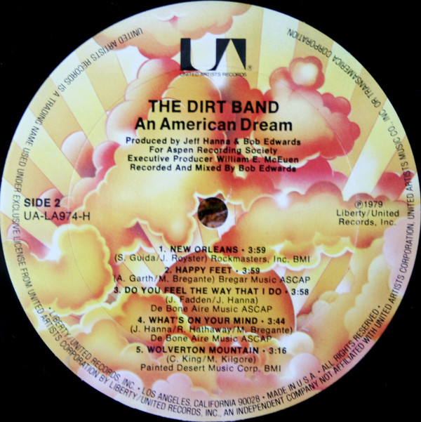 The Dirt Band - An American Dream | United Artists Records (UA-LA974-H) - 2 The Dirt Band - An American Dream | United Artists Records (UA-LA974-H) - 2