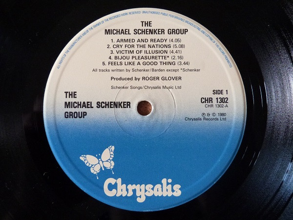 The Michael Schenker Group - The Michael Schenker Group | Chrysalis (CHR 1302) - 3 The Michael Schenker Group - The Michael Schenker Group | Chrysalis (CHR 1302) - 3
