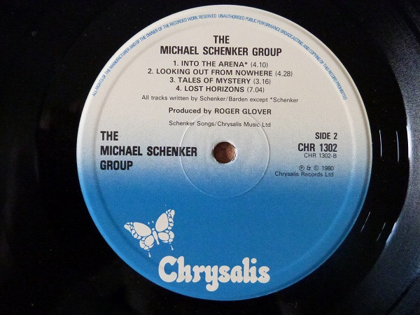 The Michael Schenker Group - The Michael Schenker Group | Chrysalis (CHR 1302) - 4 The Michael Schenker Group - The Michael Schenker Group | Chrysalis (CHR 1302) - 4