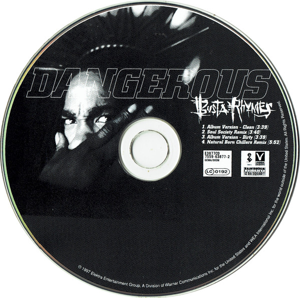 Busta Rhymes - Dangerous | Elektra (7559-63877-2) - 3