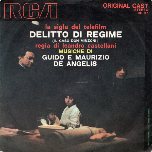 Guido And Maurizio De Angelis - Delitto Di Regime | RCA Original Cast (OC 37) - 2