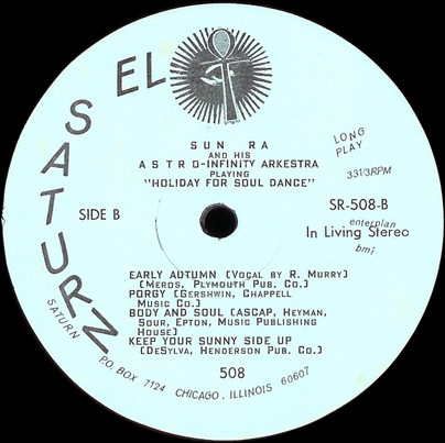 The Sun Ra Arkestra - Holiday For Soul Dance | Saturn Research (ESR-508) - 4 The Sun Ra Arkestra - Holiday For Soul Dance | Saturn Research (ESR-508) - 4