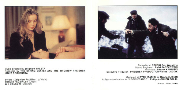 Zbigniew Preisner - Trois Couleurs: Blanc (Bande Originale Du Film) | Virgin (7243 8 39472 2 5) - 3