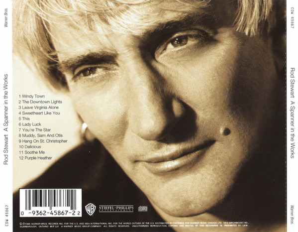 Rod Stewart - A Spanner In The Works | Warner Bros. Records (CDW 45867) - 2
