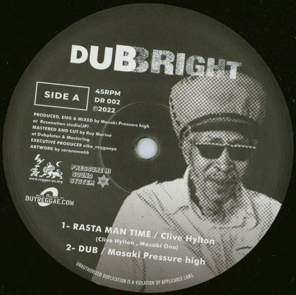 Clive Hylton - Rasta Man Time | Dub Right (DR 002)