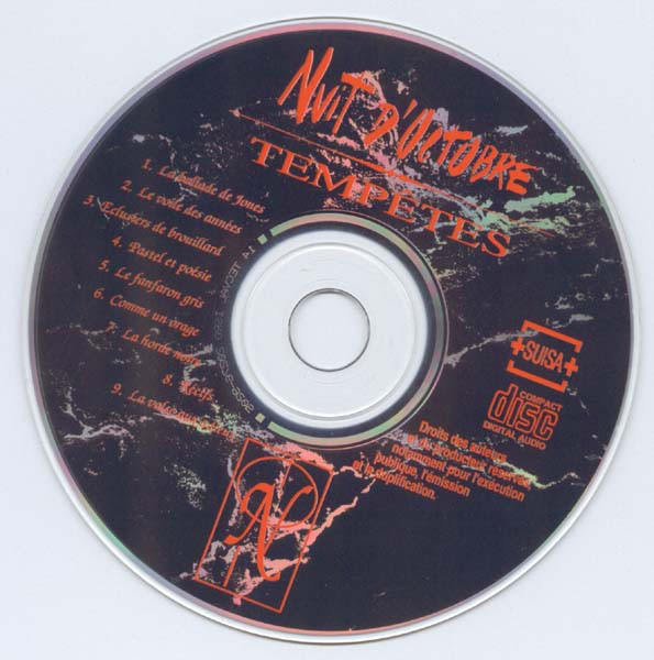 Nuit D'Octobre - Tempêtes | Not On Label (Nuit D'Octobre Self-released) (IS - 9205) - 4 Nuit D'Octobre - Tempêtes | Not On Label (Nuit D'Octobre Self-released) (IS - 9205) - 4