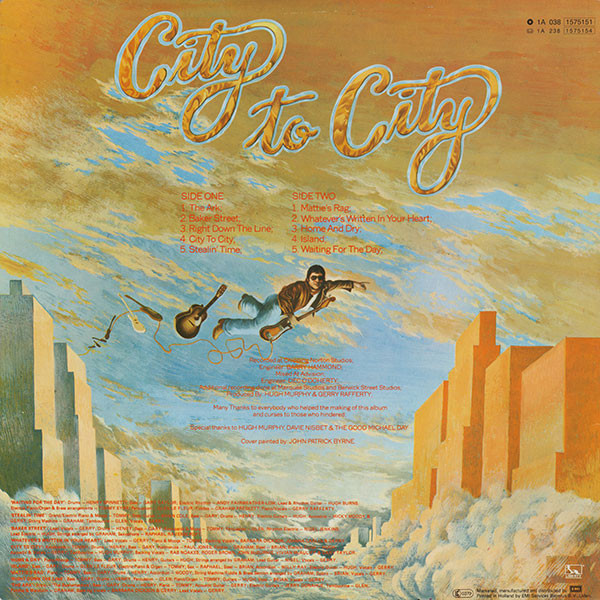 Gerry Rafferty - City To City | Liberty (1A 038 1575151) - 2 Gerry Rafferty - City To City | Liberty (1A 038 1575151) - 2