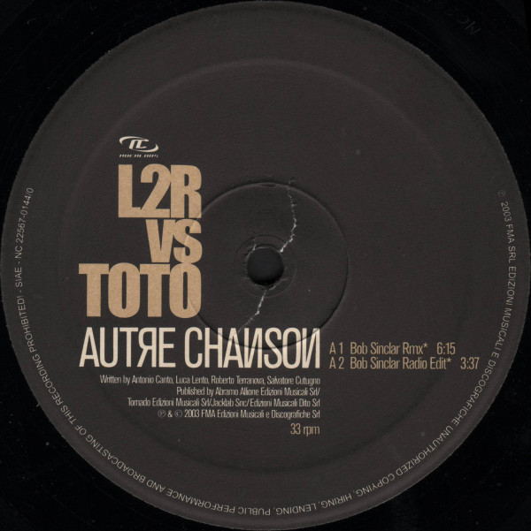 L2R vs Toto Cutugno - Autre Chanson | No Colors (NC 22567-0144/0) - 2 L2R vs Toto Cutugno - Autre Chanson | No Colors (NC 22567-0144/0) - 2