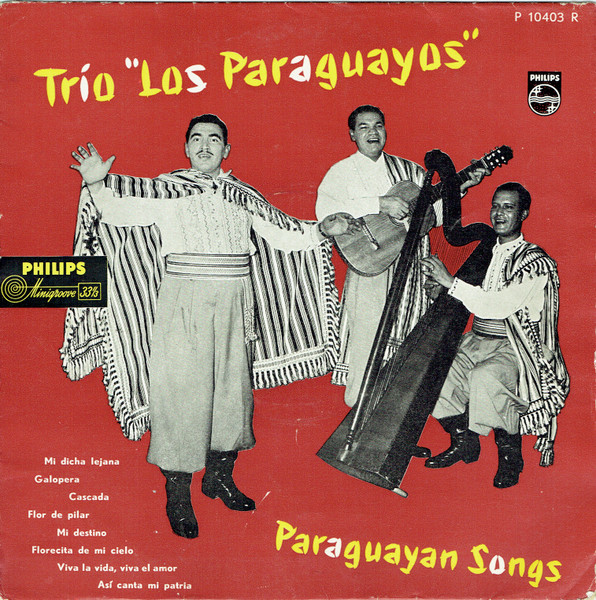 Trio Los Paraguayos - Paraguayan Songs | Philips (P 10403 R) - main