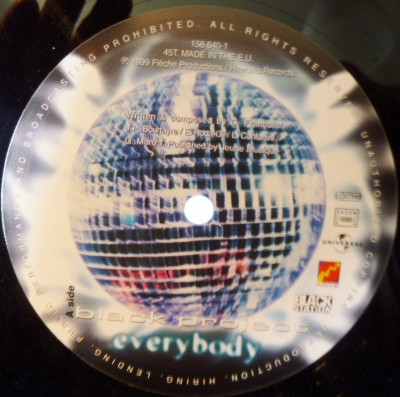 Black Project - Everybody | Black Station (156 640-1) - 2 Black Project - Everybody | Black Station (156 640-1) - 2