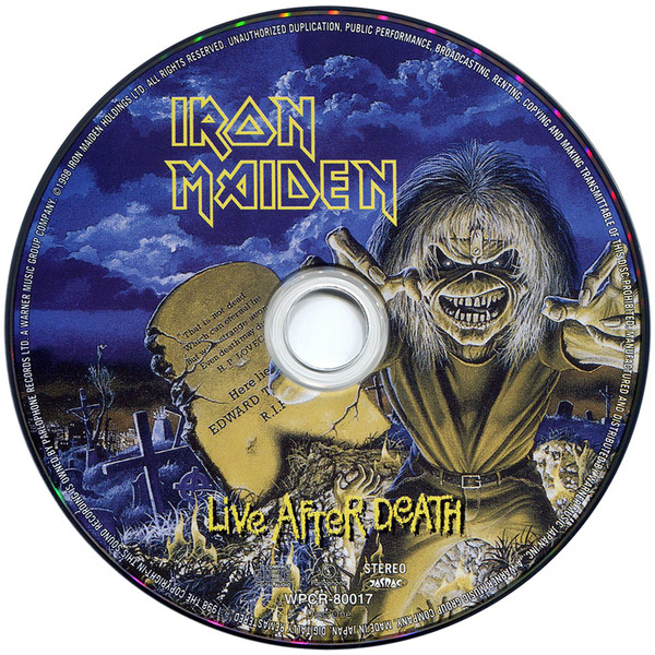 Iron Maiden - Live After Death | Parlophone (WPCR-80017/8) - 2