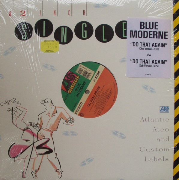 Blue Moderne - Do That Again | Atlantic (0-86541) - 3