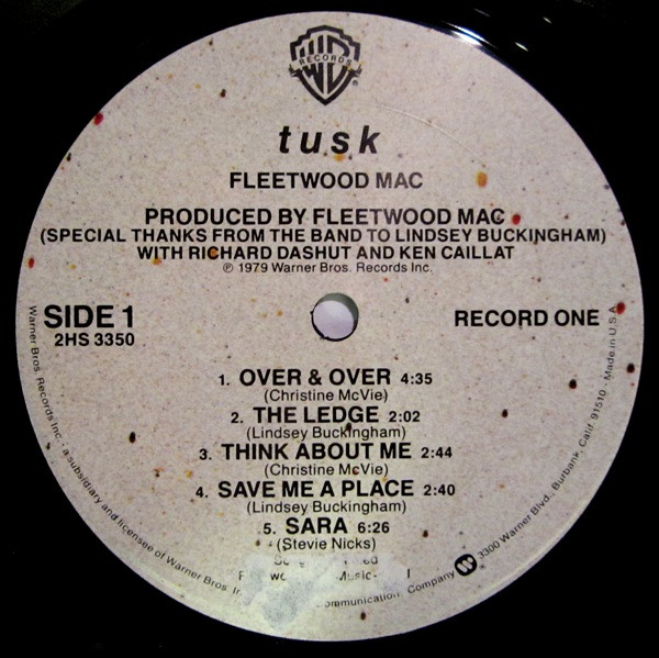 Fleetwood Mac - Tusk | Warner Bros. Records (2HS 3350) - 3 Fleetwood Mac - Tusk | Warner Bros. Records (2HS 3350) - 3
