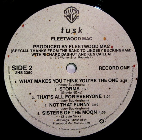 Fleetwood Mac - Tusk | Warner Bros. Records (2HS 3350) - 4 Fleetwood Mac - Tusk | Warner Bros. Records (2HS 3350) - 4