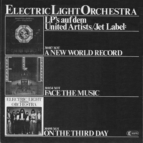 Electric Light Orchestra - Telephone Line | United Artists Records (36 254 AT) - 2
