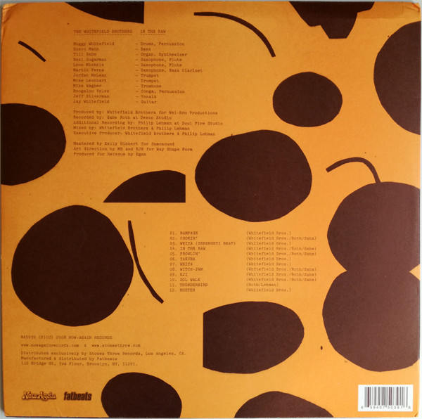 Whitefield Brothers - In The Raw | Now-Again Records (NA5039) - 2 Whitefield Brothers - In The Raw | Now-Again Records (NA5039) - 2