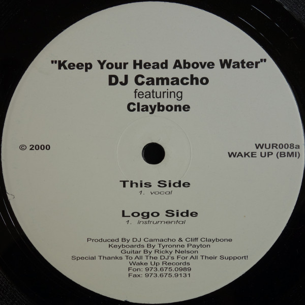 David Camacho - Keep Your Head Above Water | Wake Up Records (WUR 008) - main