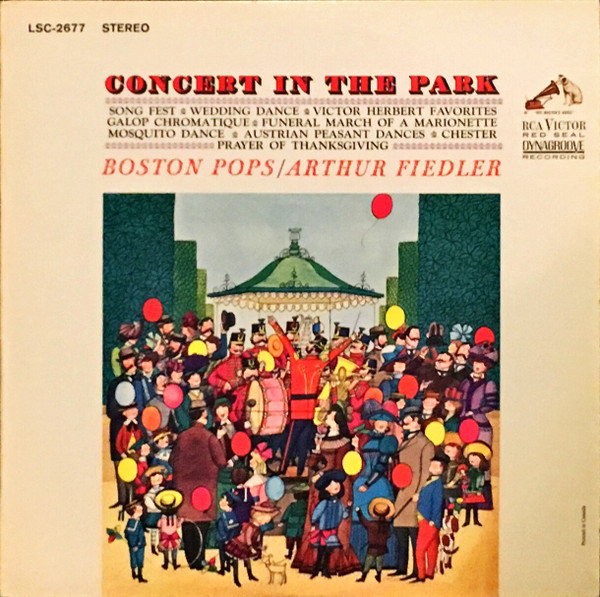 Boston Pops Orchestra / Arthur Fiedler - Concert In The Park | RCA Victor Red Seal (LSC 2677)