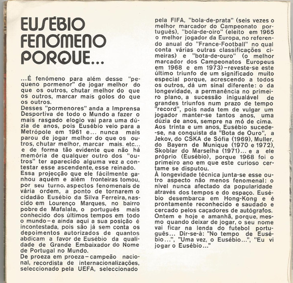 Natalina José , António Calvário - Eusébio – Bota De Ouro | Imavox (Sims 3 001) - 3