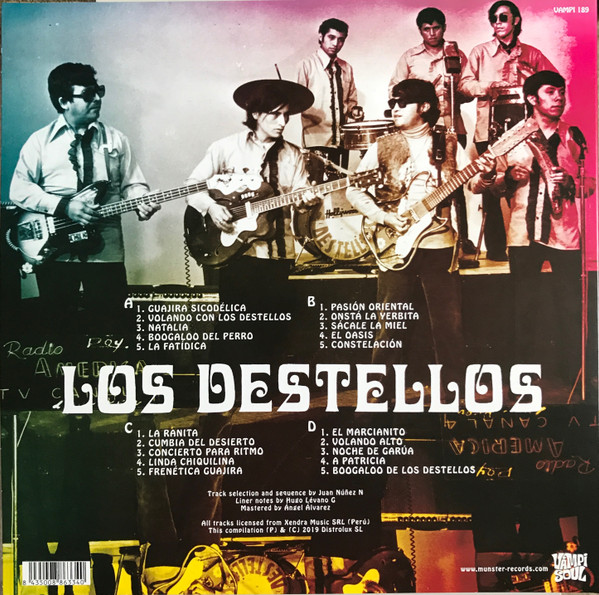 Los Destellos - Sicodélicos | Vampi Soul (VAMPI 189) - 2