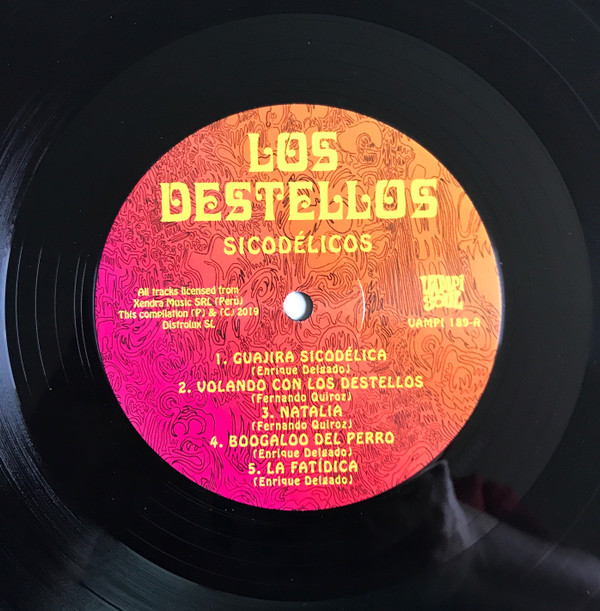 Los Destellos - Sicodélicos | Vampi Soul (VAMPI 189) - 3