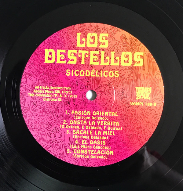 Los Destellos - Sicodélicos | Vampi Soul (VAMPI 189) - 4
