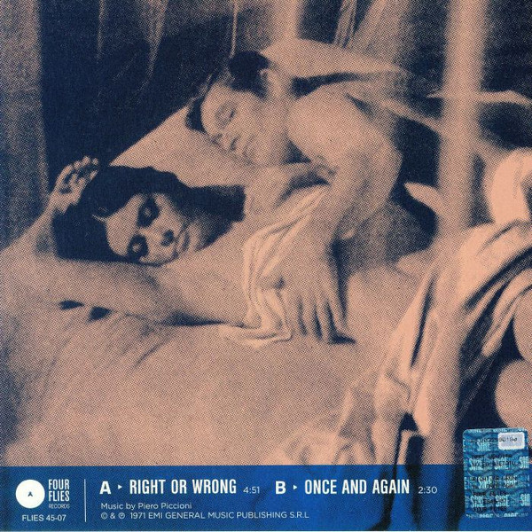 Piero Piccioni - Right Or Wrong / Once And Again | Four Flies Records (FLIES 45-07) - 2 Piero Piccioni - Right Or Wrong / Once And Again | Four Flies Records (FLIES 45-07) - 2