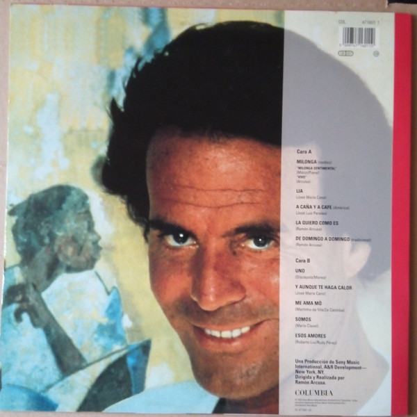 Julio Iglesias - Calor | CBS/Sony (COL 471601 1) - 2