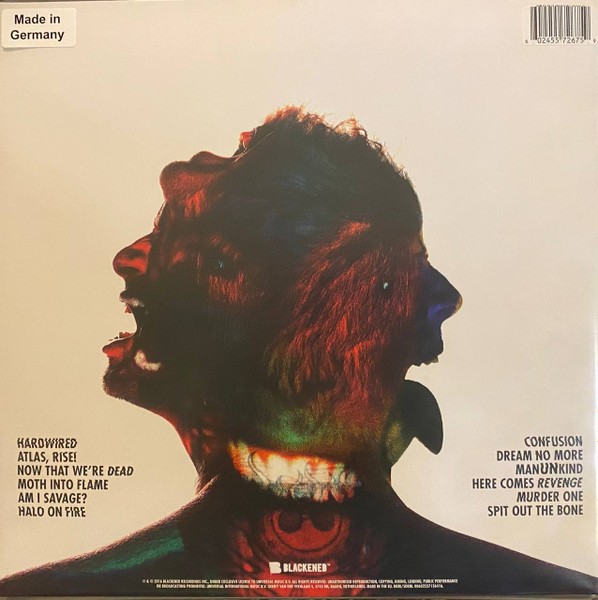 Metallica - Hardwired...To Self-Destruct | Blackened (BLCKND031-1U) - 2 Metallica - Hardwired...To Self-Destruct | Blackened (BLCKND031-1U) - 2
