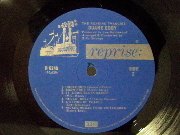 Duane Eddy - The Roaring Twangies | Reprise Records (R 6240) - 3