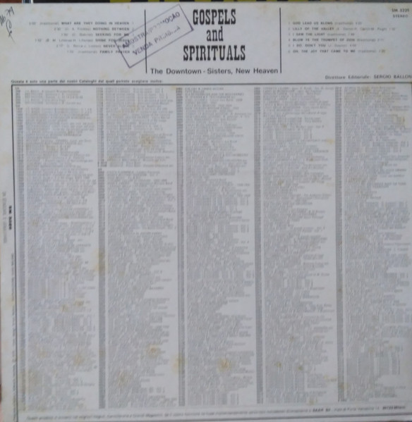 The Downtown Sister New Heaven - Gospels And Spirituals | Joker (SM 3229) - 2