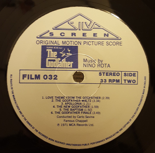 Nino Rota - The Godfather | Silva Screen (FILM 032) - 4