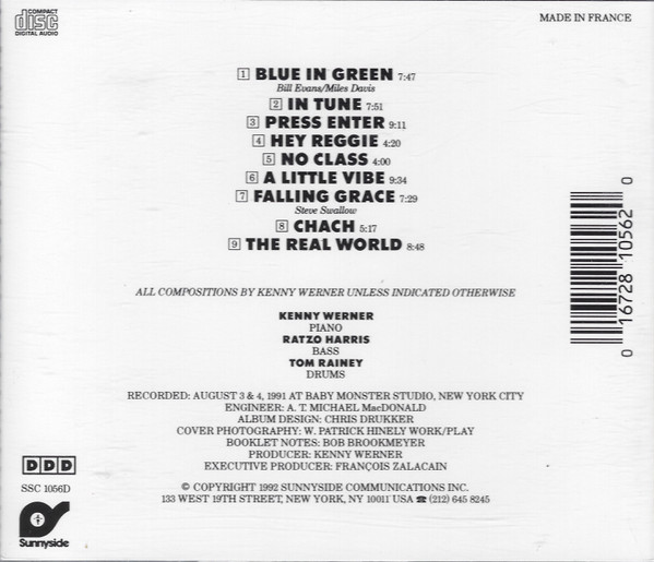 Kenny Werner Trio - Press Enter | Sunnyside (SSC 1056D) - 2
