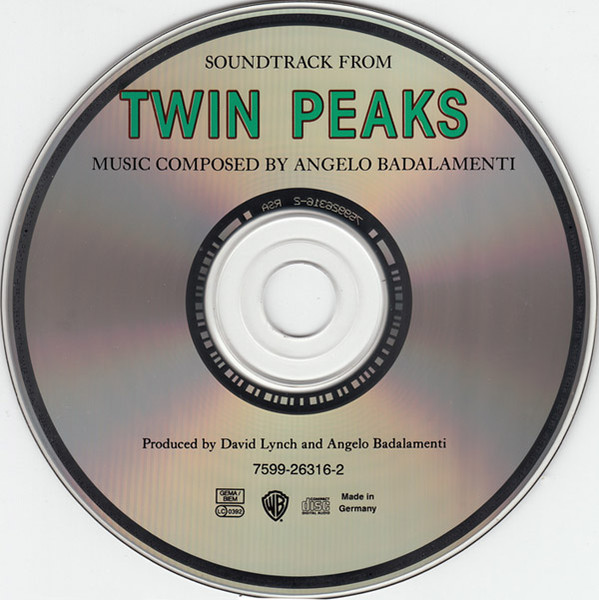 Angelo Badalamenti - Music From Twin Peaks | Warner Bros. Records (7599-26316-2) - 3 Angelo Badalamenti - Music From Twin Peaks | Warner Bros. Records (7599-26316-2) - 3