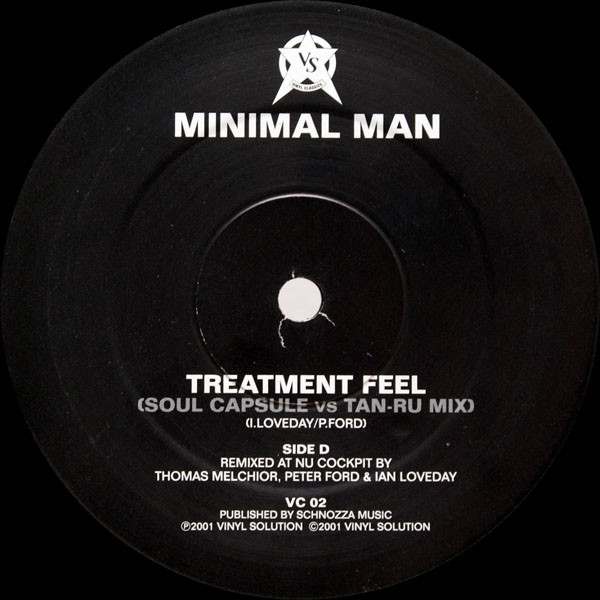 Minimal Man - Treatment Feel (Remixes) | Vinyl Classics (VC 02) - 2 Minimal Man - Treatment Feel (Remixes) | Vinyl Classics (VC 02) - 2