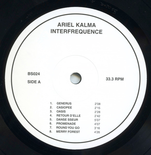 Ariel Kalma - Interfrequence | Black Sweat Records (BS024) - 3 Ariel Kalma - Interfrequence | Black Sweat Records (BS024) - 3