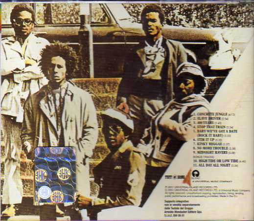 Bob Marley & The Wailers - Catch A Fire | Island Records (BW 08 01) - 3