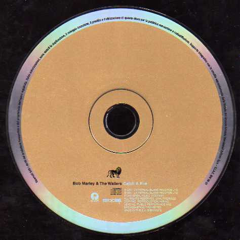 Bob Marley & The Wailers - Catch A Fire | Island Records (BW 08 01) - 4