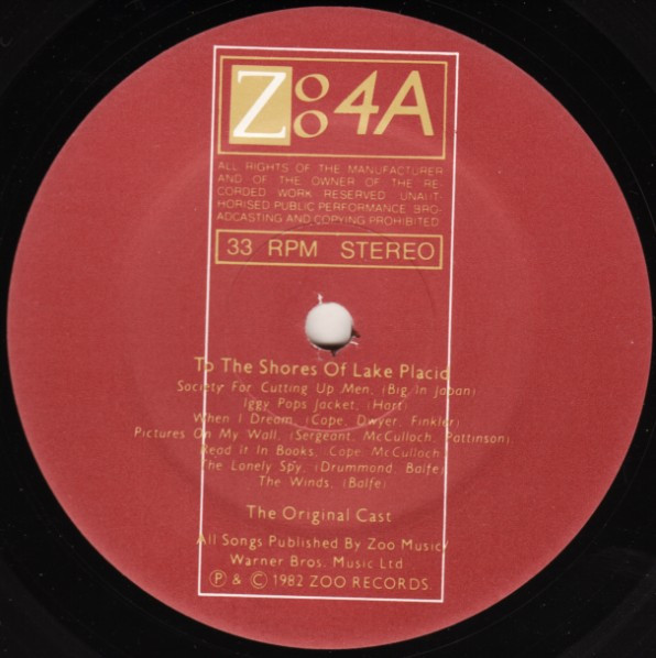 Various - To The Shores Of Lake Placid | Zoo Records (ZOO 4) - 2 Various - To The Shores Of Lake Placid | Zoo Records (ZOO 4) - 2