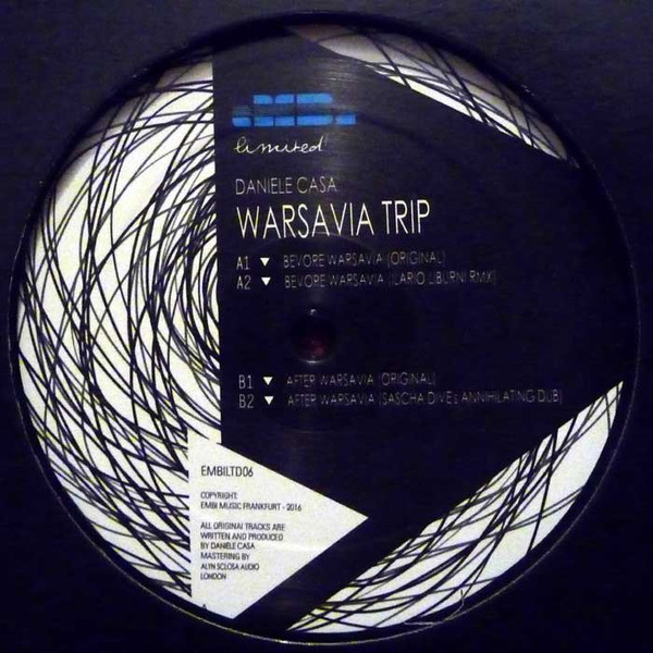Daniele Casa - Warsavia Trip | eMBi Music Limited! (EMBILTD006) - main