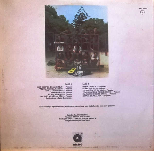 Trigo Limpo - Nos Campos Do Alentejo | Dacapo (APO 20003) - 2