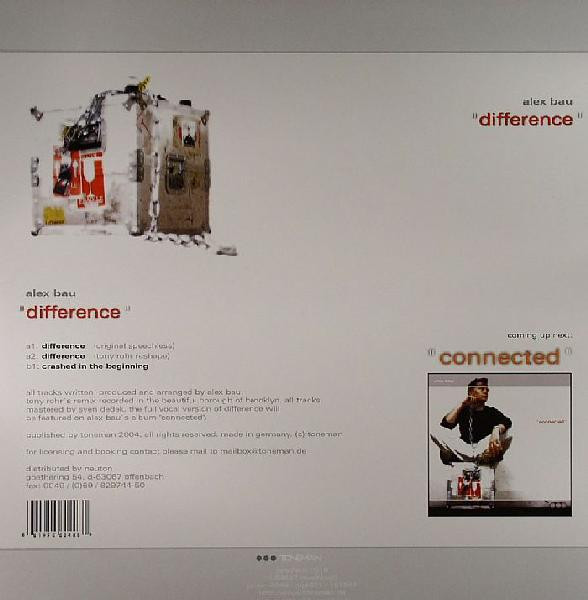 Alex Bau - Difference | Toneman (Toneman 23) - 2