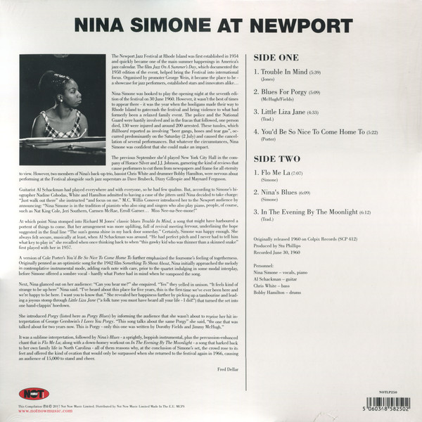 Nina Simone - Nina At Newport | Not Now Music (NOTLP250) - 2 Nina Simone - Nina At Newport | Not Now Music (NOTLP250) - 2