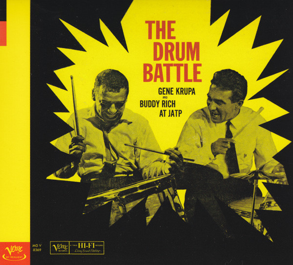 Gene Krupa And Buddy Rich - The Drum Battle (Gene Krupa And Buddy Rich At JATP) CD | Verve Records (559 810-2) - main Gene Krupa And Buddy Rich - The Drum Battle (Gene Krupa And Buddy Rich At JATP) CD | Verve Records (559 810-2) - main