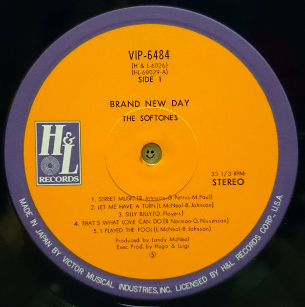 The Softones - Brand New Day | H & L Records (VIP-6484) - 2 The Softones - Brand New Day | H & L Records (VIP-6484) - 2