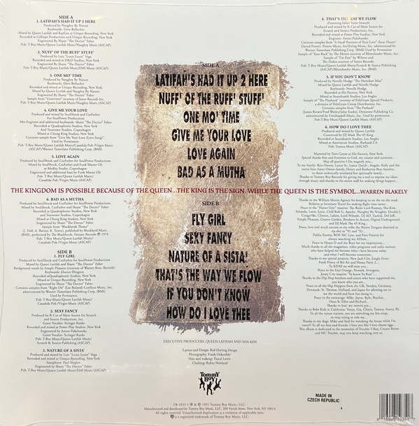 Queen Latifah - Nature Of A Sista' | Tommy Boy (TB 1035-1)