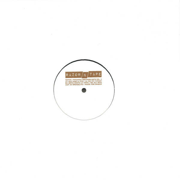 The Patchouli Brothers - Patchouli Brothers Edits Vol. 2 | Razor-N-Tape (RNT059)