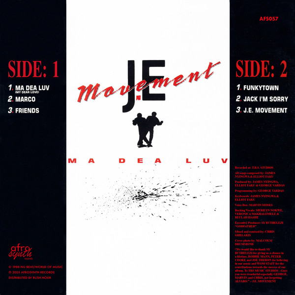 J.E. Movement - Ma Dea Luv | Afrosynth Records (AFS057) - 2 J.E. Movement - Ma Dea Luv | Afrosynth Records (AFS057) - 2