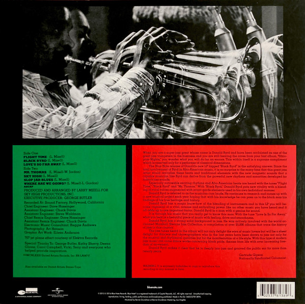 Donald Byrd - Black Byrd | Blue Note (BN-LA047-F) - main