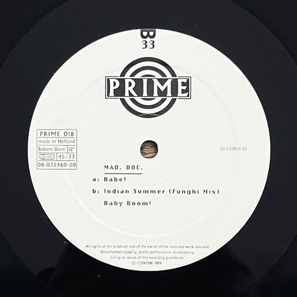 MAD. DOC. - Babe! | Prime (PRIME 018)